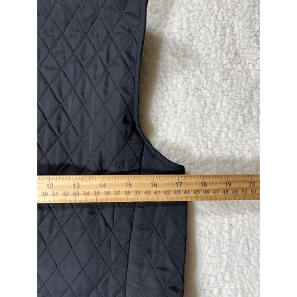 Talbots Established 1947 Women’s Black Button Up Vest Size‎ Small Petite - Picture 6 of 9